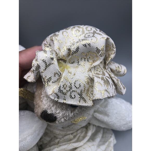 NOEL & JOY CHRISTMAS BEAR Plush Stuffed Animal RARE 14" & 12”Beige Bear Vtg.READ - Picture 16 of 16